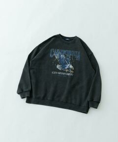 URBAN RESEARCH ITEMS / アーバンリサーチ アイテムズ スウェット | 『XLサイズあり』パウダー加工 クルーネックスウェットプルオーバー