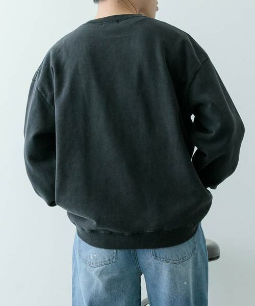URBAN RESEARCH ITEMS / アーバンリサーチ アイテムズ スウェット | 『XLサイズあり』パウダー加工 クルーネックスウェットプルオーバー | 詳細6