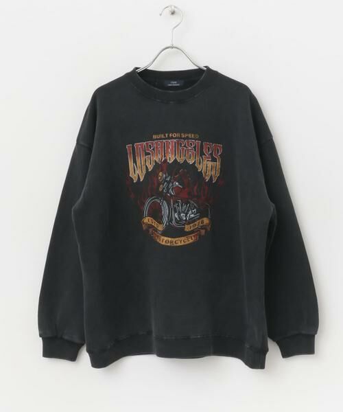 URBAN RESEARCH ITEMS / アーバンリサーチ アイテムズ スウェット | 『XLサイズあり』パウダー加工 クルーネックスウェットプルオーバー | 詳細9