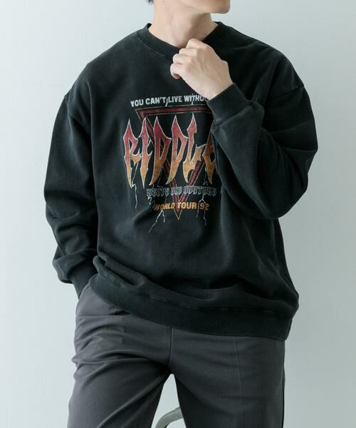 URBAN RESEARCH ITEMS / アーバンリサーチ アイテムズ スウェット | 『XLサイズあり』パウダー加工 クルーネックスウェットプルオーバー | 詳細11
