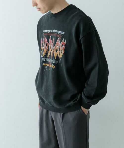 URBAN RESEARCH ITEMS / アーバンリサーチ アイテムズ スウェット | 『XLサイズあり』パウダー加工 クルーネックスウェットプルオーバー | 詳細14