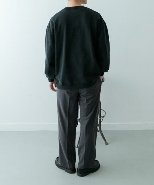 URBAN RESEARCH ITEMS / アーバンリサーチ アイテムズ スウェット | 『XLサイズあり』パウダー加工 クルーネックスウェットプルオーバー | 詳細16