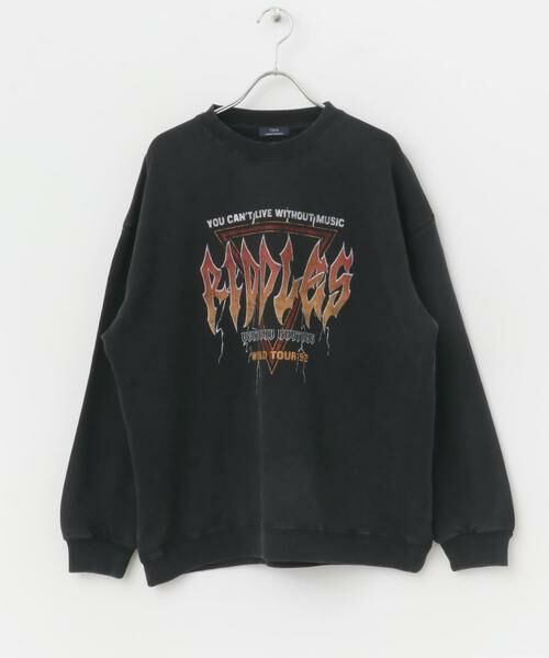 URBAN RESEARCH ITEMS / アーバンリサーチ アイテムズ スウェット | 『XLサイズあり』パウダー加工 クルーネックスウェットプルオーバー | 詳細17