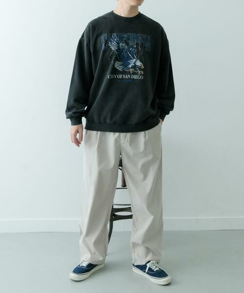 URBAN RESEARCH ITEMS / アーバンリサーチ アイテムズ スウェット | 『XLサイズあり』パウダー加工 クルーネックスウェットプルオーバー | 詳細27