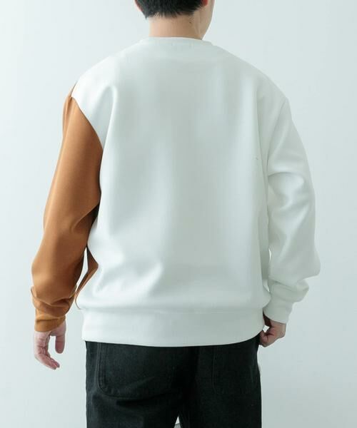 URBAN RESEARCH ITEMS / アーバンリサーチ アイテムズ スウェット | ストレッチダンボール 切替トップス A | 詳細5