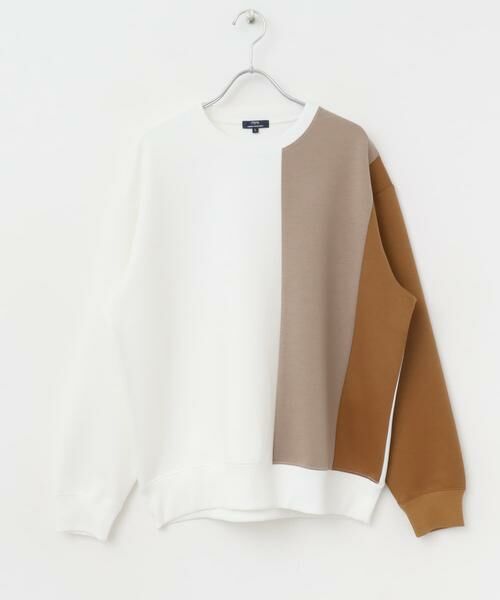 URBAN RESEARCH ITEMS / アーバンリサーチ アイテムズ スウェット | ストレッチダンボール 切替トップス A | 詳細7
