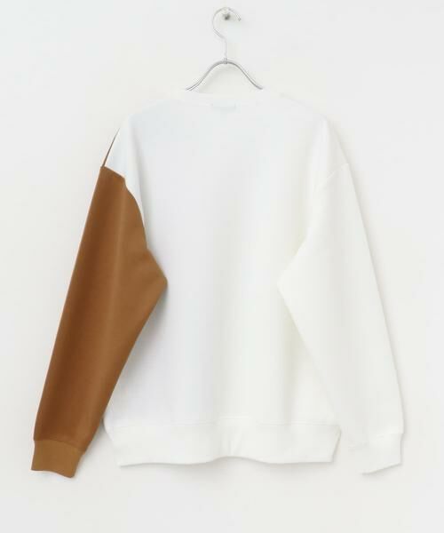 URBAN RESEARCH ITEMS / アーバンリサーチ アイテムズ スウェット | ストレッチダンボール 切替トップス A | 詳細8