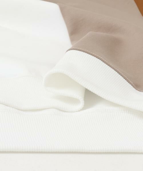 URBAN RESEARCH ITEMS / アーバンリサーチ アイテムズ スウェット | ストレッチダンボール 切替トップス A | 詳細9