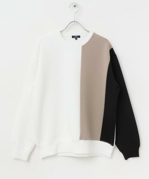 URBAN RESEARCH ITEMS / アーバンリサーチ アイテムズ スウェット | ストレッチダンボール 切替トップス A | 詳細27