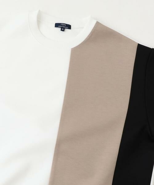 URBAN RESEARCH ITEMS / アーバンリサーチ アイテムズ スウェット | ストレッチダンボール 切替トップス A | 詳細28