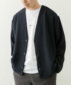 URBAN RESEARCH ITEMS / アーバンリサーチ アイテムズ カーディガン・ボレロ | ドライタッチカーディガン+刺繍ポンチTシャツセット