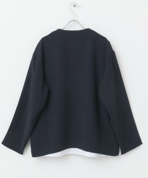 URBAN RESEARCH ITEMS / アーバンリサーチ アイテムズ カーディガン・ボレロ | ドライタッチカーディガン+刺繍ポンチTシャツセット | 詳細11
