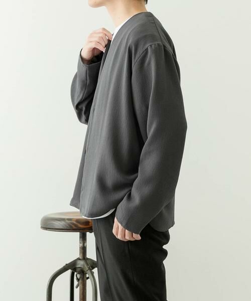 URBAN RESEARCH ITEMS / アーバンリサーチ アイテムズ カーディガン・ボレロ | ドライタッチカーディガン+刺繍ポンチTシャツセット | 詳細29