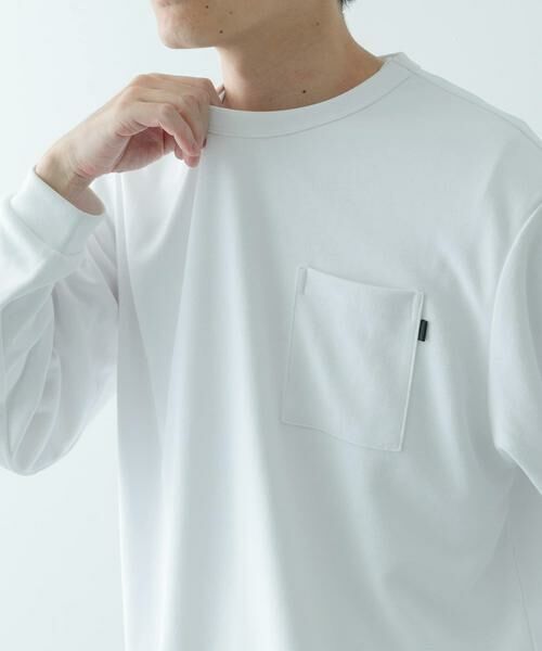 URBAN RESEARCH ITEMS / アーバンリサーチ アイテムズ Tシャツ | 『速乾/イージーケア/UVカット』高機能ポンチロングスリーブカットソー | 詳細1