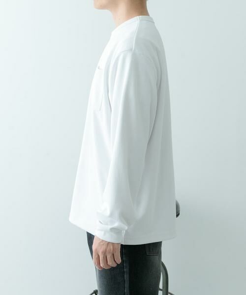 URBAN RESEARCH ITEMS / アーバンリサーチ アイテムズ Tシャツ | 『速乾/イージーケア/UVカット』高機能ポンチロングスリーブカットソー | 詳細7