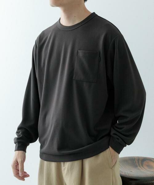 URBAN RESEARCH ITEMS / アーバンリサーチ アイテムズ Tシャツ | 『速乾/イージーケア/UVカット』高機能ポンチロングスリーブカットソー | 詳細12