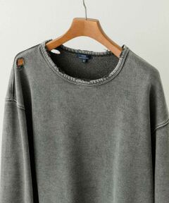 URBAN RESEARCH ITEMS / アーバンリサーチ アイテムズ スウェット | ダメージ裏毛クルーネックスウェット