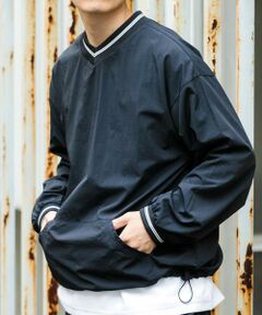 URBAN RESEARCH ITEMS / アーバンリサーチ アイテムズ その他トップス | 『セットアップ対応』ナイロン ラインリブ ドロストプルオーバー