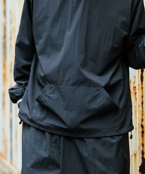 URBAN RESEARCH ITEMS / アーバンリサーチ アイテムズ その他トップス | 『セットアップ対応』ナイロン ラインリブ ドロストプルオーバー | 詳細18