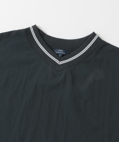 URBAN RESEARCH ITEMS / アーバンリサーチ アイテムズ その他トップス | 『セットアップ対応』ナイロン ラインリブ ドロストプルオーバー | 詳細30