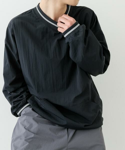 URBAN RESEARCH ITEMS / アーバンリサーチ アイテムズ その他トップス | 『セットアップ対応』ナイロン ラインリブ ドロストプルオーバー | 詳細24