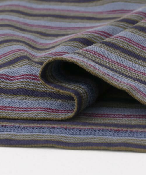 URBAN RESEARCH ITEMS / アーバンリサーチ アイテムズ Tシャツ | オーバーダイマルチボーダーカットソー | 詳細10