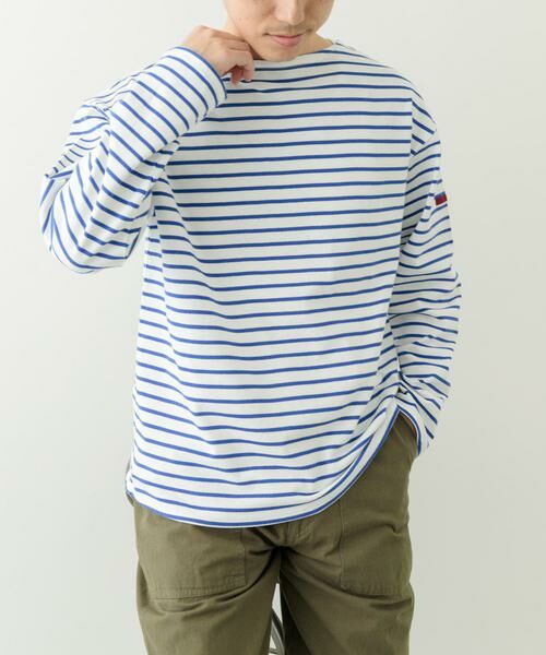 URBAN RESEARCH ITEMS / アーバンリサーチ アイテムズ Tシャツ | バスクボーダー コットンカットソー | 詳細3