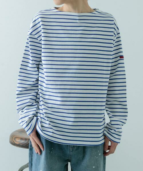 URBAN RESEARCH ITEMS / アーバンリサーチ アイテムズ Tシャツ | バスクボーダー コットンカットソー | 詳細6