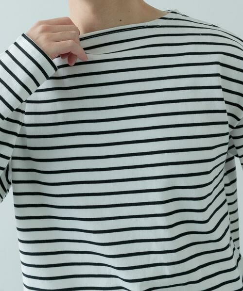 URBAN RESEARCH ITEMS / アーバンリサーチ アイテムズ Tシャツ | バスクボーダー コットンカットソー | 詳細29