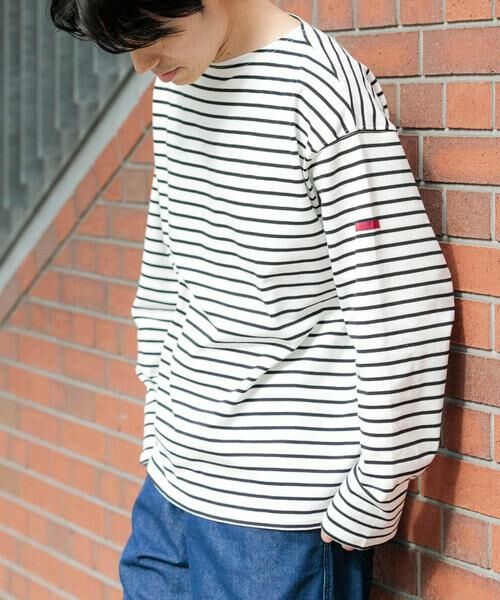 URBAN RESEARCH ITEMS / アーバンリサーチ アイテムズ Tシャツ | バスクボーダー コットンカットソー | 詳細26