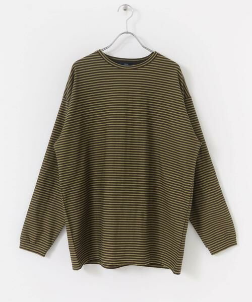 URBAN RESEARCH ITEMS / アーバンリサーチ アイテムズ Tシャツ | 天竺ボーダーロングスリーブカットソー | 詳細10