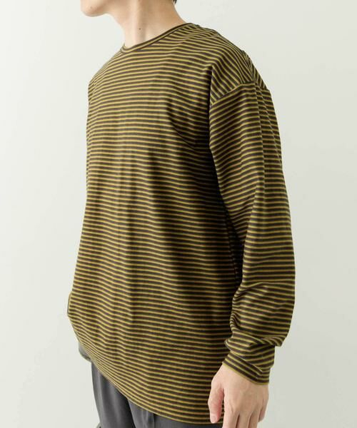 URBAN RESEARCH ITEMS / アーバンリサーチ アイテムズ Tシャツ | 天竺ボーダーロングスリーブカットソー | 詳細3