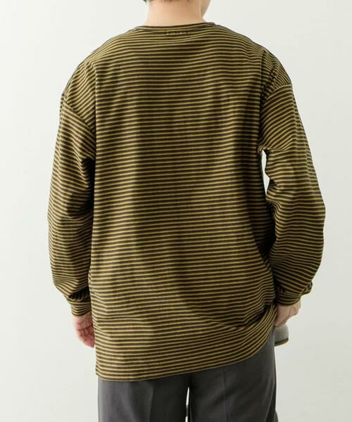 URBAN RESEARCH ITEMS / アーバンリサーチ アイテムズ Tシャツ | 天竺ボーダーロングスリーブカットソー | 詳細4