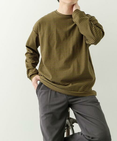 URBAN RESEARCH ITEMS / アーバンリサーチ アイテムズ Tシャツ | 天竺ボーダーロングスリーブカットソー | 詳細6