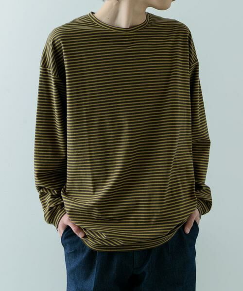 URBAN RESEARCH ITEMS / アーバンリサーチ アイテムズ Tシャツ | 天竺ボーダーロングスリーブカットソー | 詳細7