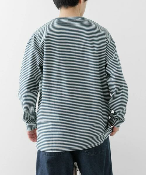 URBAN RESEARCH ITEMS / アーバンリサーチ アイテムズ Tシャツ | 天竺ボーダーロングスリーブカットソー | 詳細24