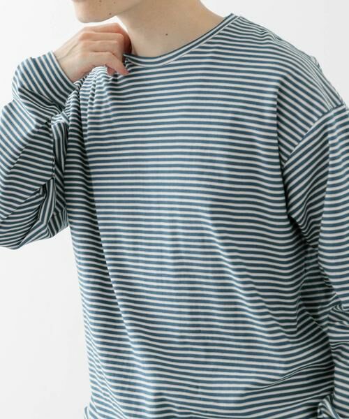 URBAN RESEARCH ITEMS / アーバンリサーチ アイテムズ Tシャツ | 天竺ボーダーロングスリーブカットソー | 詳細19