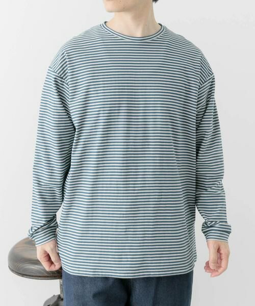 URBAN RESEARCH ITEMS / アーバンリサーチ アイテムズ Tシャツ | 天竺ボーダーロングスリーブカットソー | 詳細20