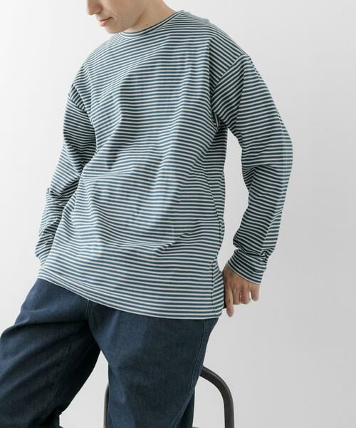 URBAN RESEARCH ITEMS / アーバンリサーチ アイテムズ Tシャツ | 天竺ボーダーロングスリーブカットソー | 詳細22