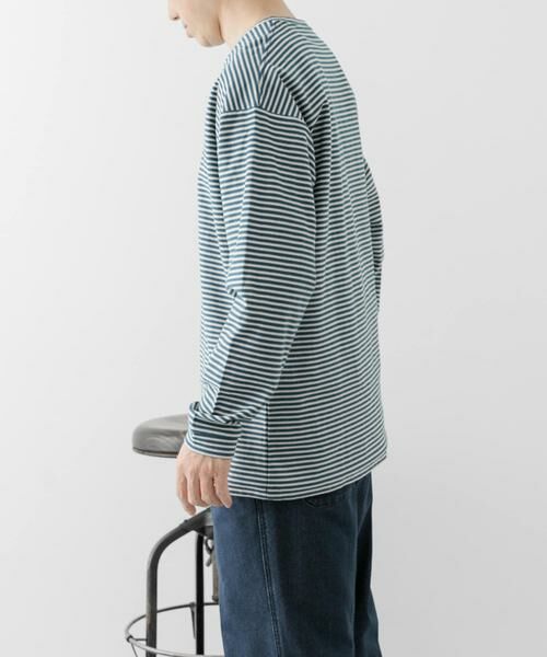 URBAN RESEARCH ITEMS / アーバンリサーチ アイテムズ Tシャツ | 天竺ボーダーロングスリーブカットソー | 詳細23