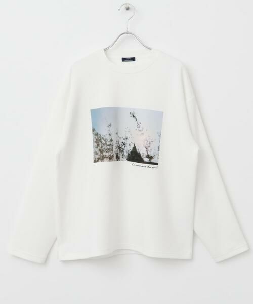 URBAN RESEARCH ITEMS / アーバンリサーチ アイテムズ Tシャツ | Art Graphic ポンチカットソー Wind | 詳細11