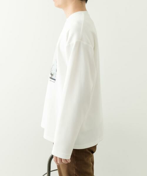 URBAN RESEARCH ITEMS / アーバンリサーチ アイテムズ Tシャツ | Art Graphic ポンチカットソー Wind | 詳細9