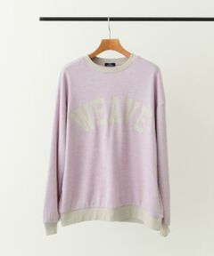 URBAN RESEARCH ITEMS / アーバンリサーチ アイテムズ ニット・セーター | ビンテージプリントスウェットライクニット