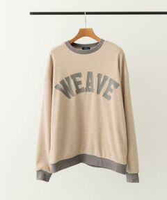 URBAN RESEARCH ITEMS / アーバンリサーチ アイテムズ ニット・セーター | ビンテージプリントスウェットライクニット