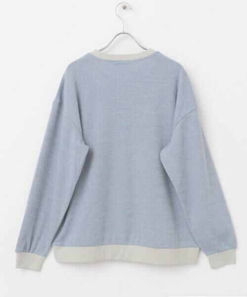 URBAN RESEARCH ITEMS / アーバンリサーチ アイテムズ ニット・セーター | ビンテージプリントスウェットライクニット | 詳細10