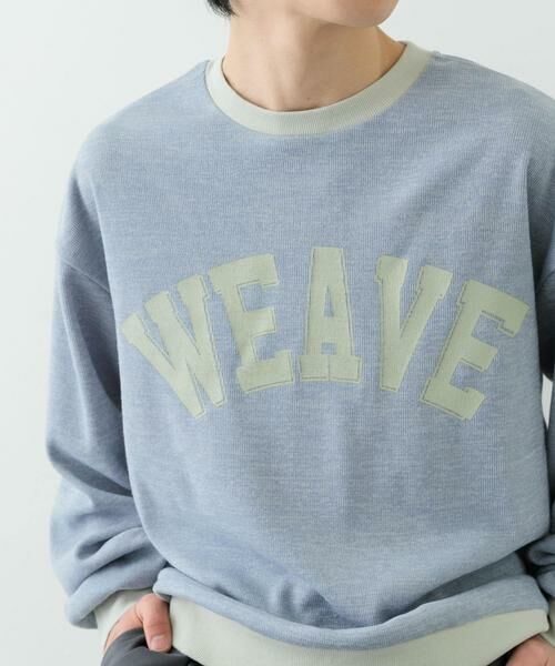 URBAN RESEARCH ITEMS / アーバンリサーチ アイテムズ ニット・セーター | ビンテージプリントスウェットライクニット | 詳細2