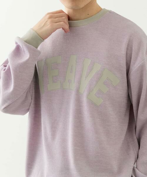 URBAN RESEARCH ITEMS / アーバンリサーチ アイテムズ ニット・セーター | ビンテージプリントスウェットライクニット | 詳細14