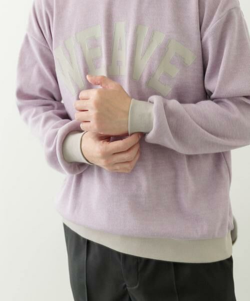 URBAN RESEARCH ITEMS / アーバンリサーチ アイテムズ ニット・セーター | ビンテージプリントスウェットライクニット | 詳細15