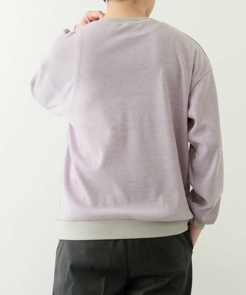 URBAN RESEARCH ITEMS / アーバンリサーチ アイテムズ ニット・セーター | ビンテージプリントスウェットライクニット | 詳細17