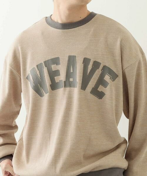 URBAN RESEARCH ITEMS / アーバンリサーチ アイテムズ ニット・セーター | ビンテージプリントスウェットライクニット | 詳細25